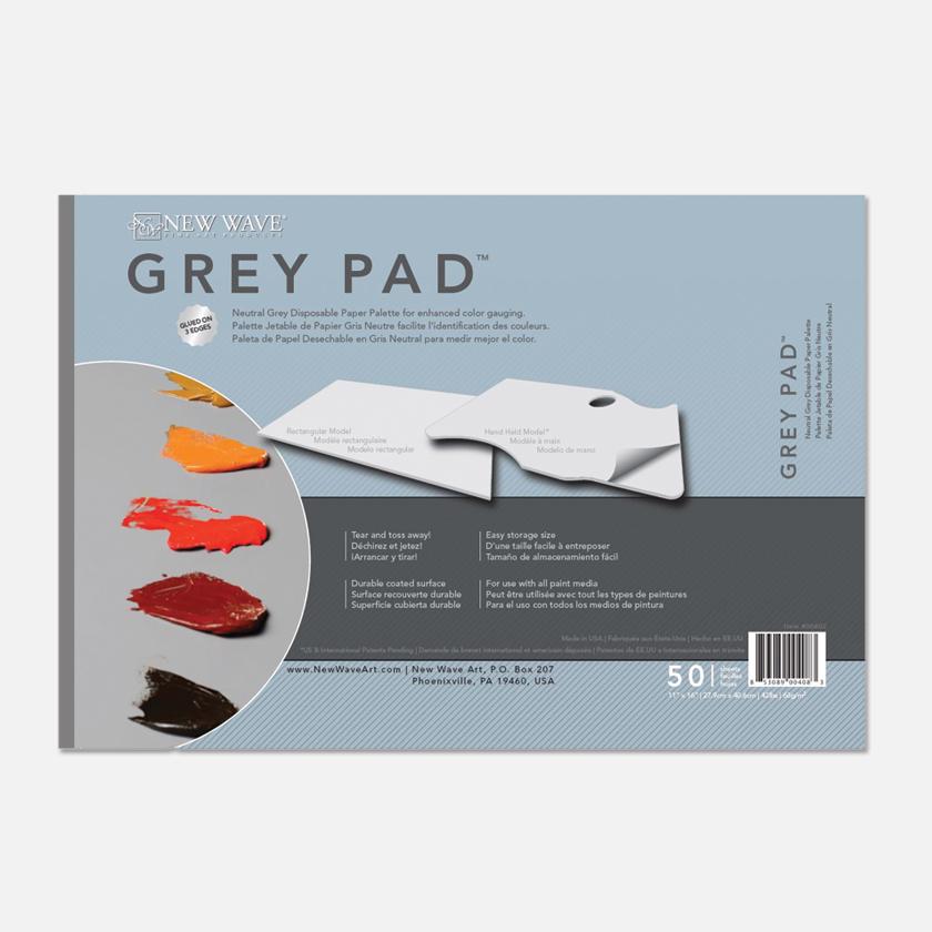 Easy View® Grey Acrylic Palette