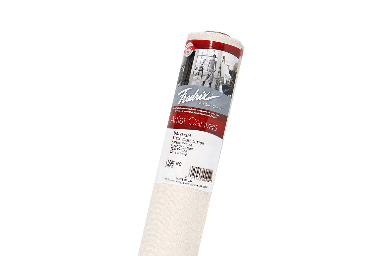 Unprimed Cotton Duck Deluxe Canvas Rolls, 30 Yard