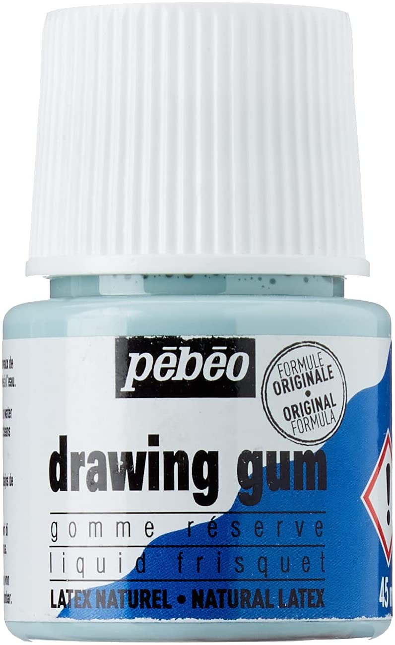 Perspectives •Art & Craft Shop on Instagram: Pebeo Drawing Gum -$97 Pebeo  Drawing Gum is a removable gray liquid frisket used for masking artwork  when working with inks, watercolor, and gouache. It's