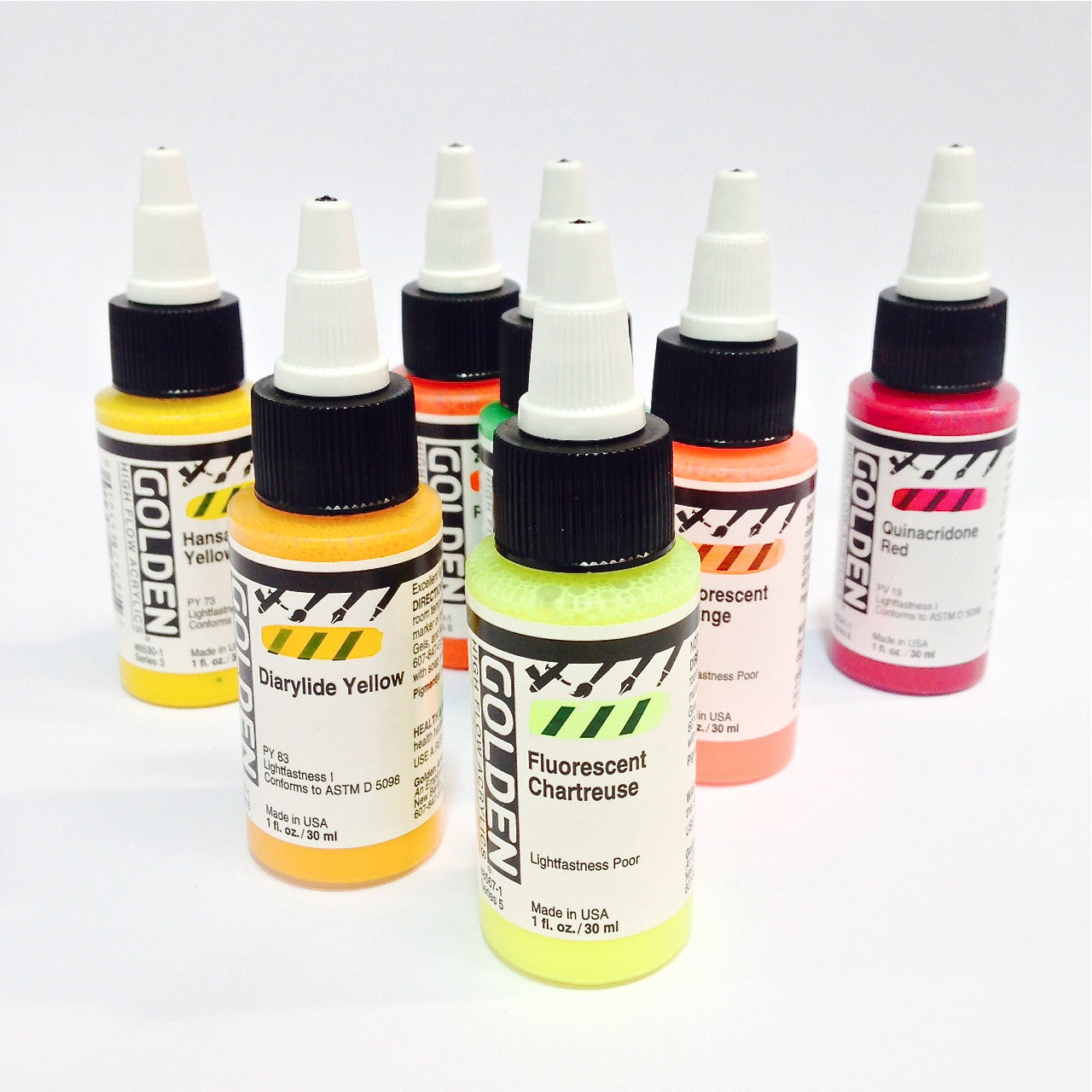 NEW High Flow Acrylics [Airbrush] Set from GOLDEN 