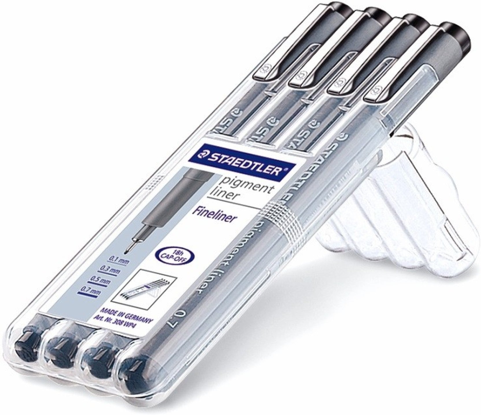 Staedtler Pigment Liner Pack of 6 Fineliner