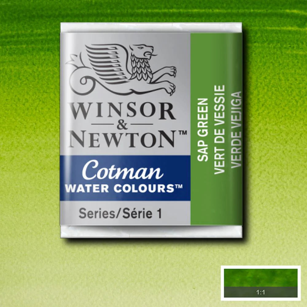 Winsor & Newton Cotman Watercolor Half Pans