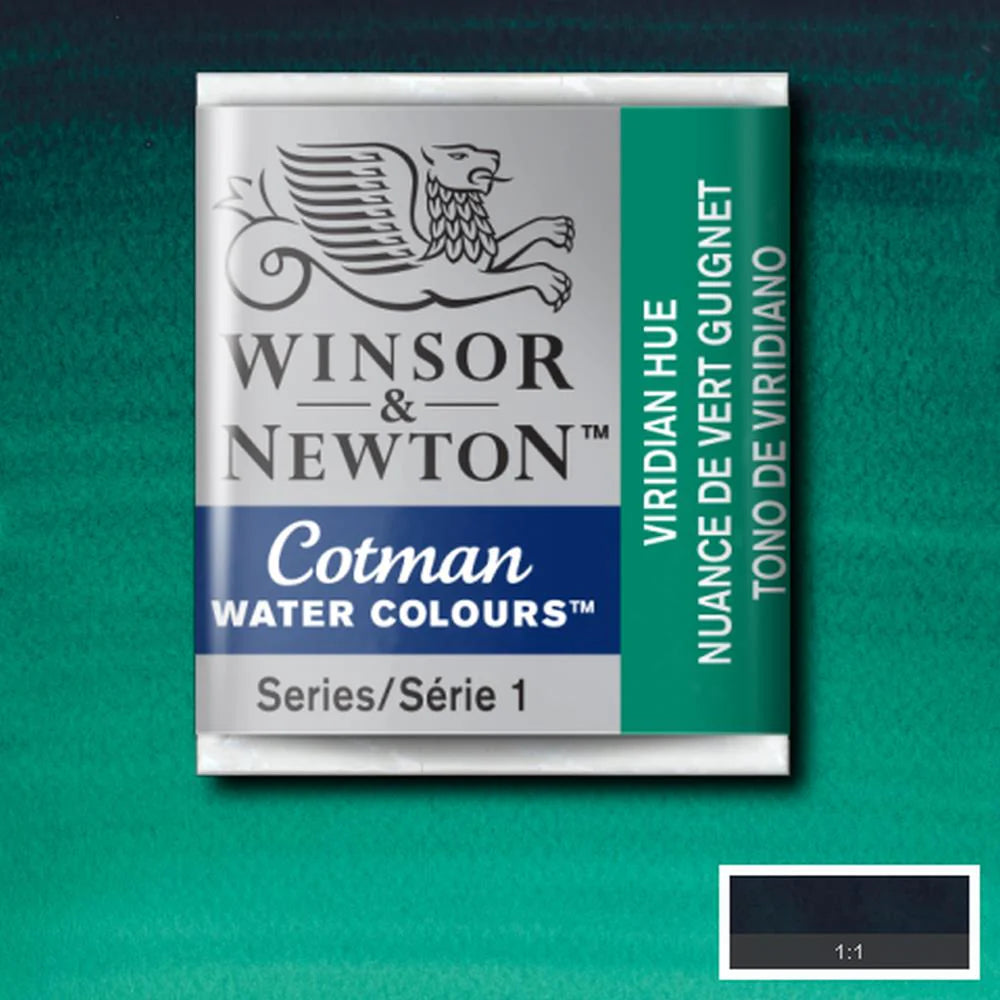 Winsor & Newton Cotman Watercolor Half Pans