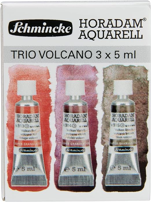 Schmincke : Horadam Watercolour Paint : Supergranulation Set : 15ml Set of 10