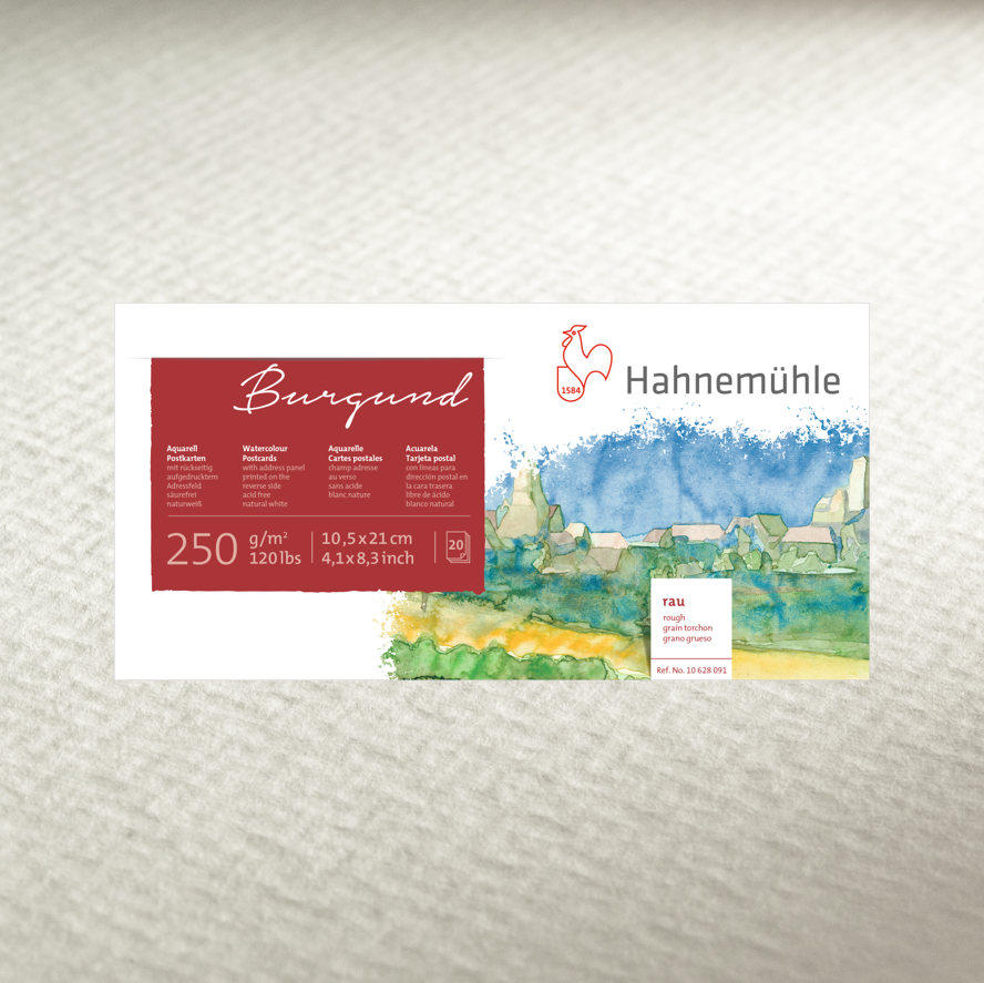 Hahnemuhle Watercolour Postcard Pad