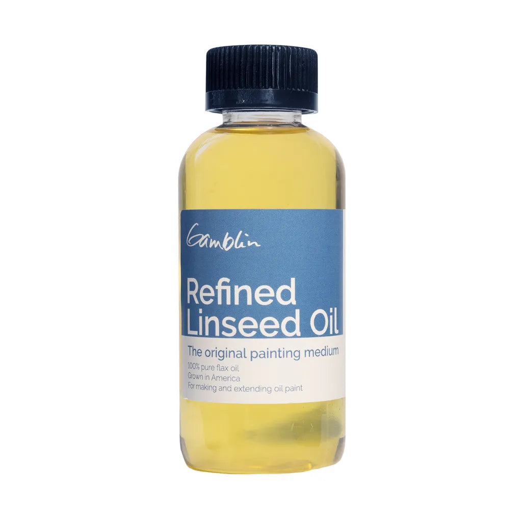 Gamblin Refined Linseed Oil