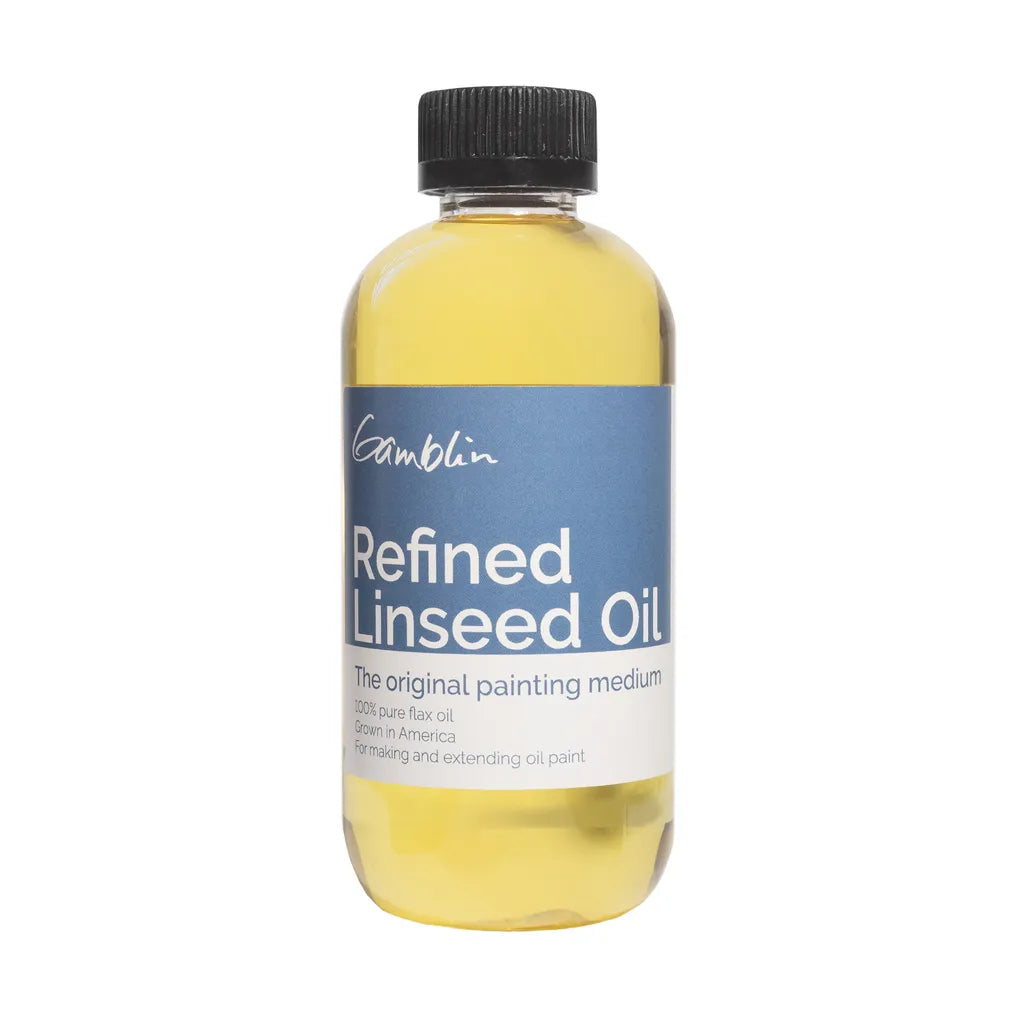 Gamblin Refined Linseed Oil