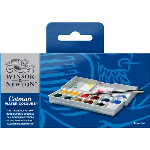 Winsor & Newton Cotman Watercolour Travel Set, 25pc